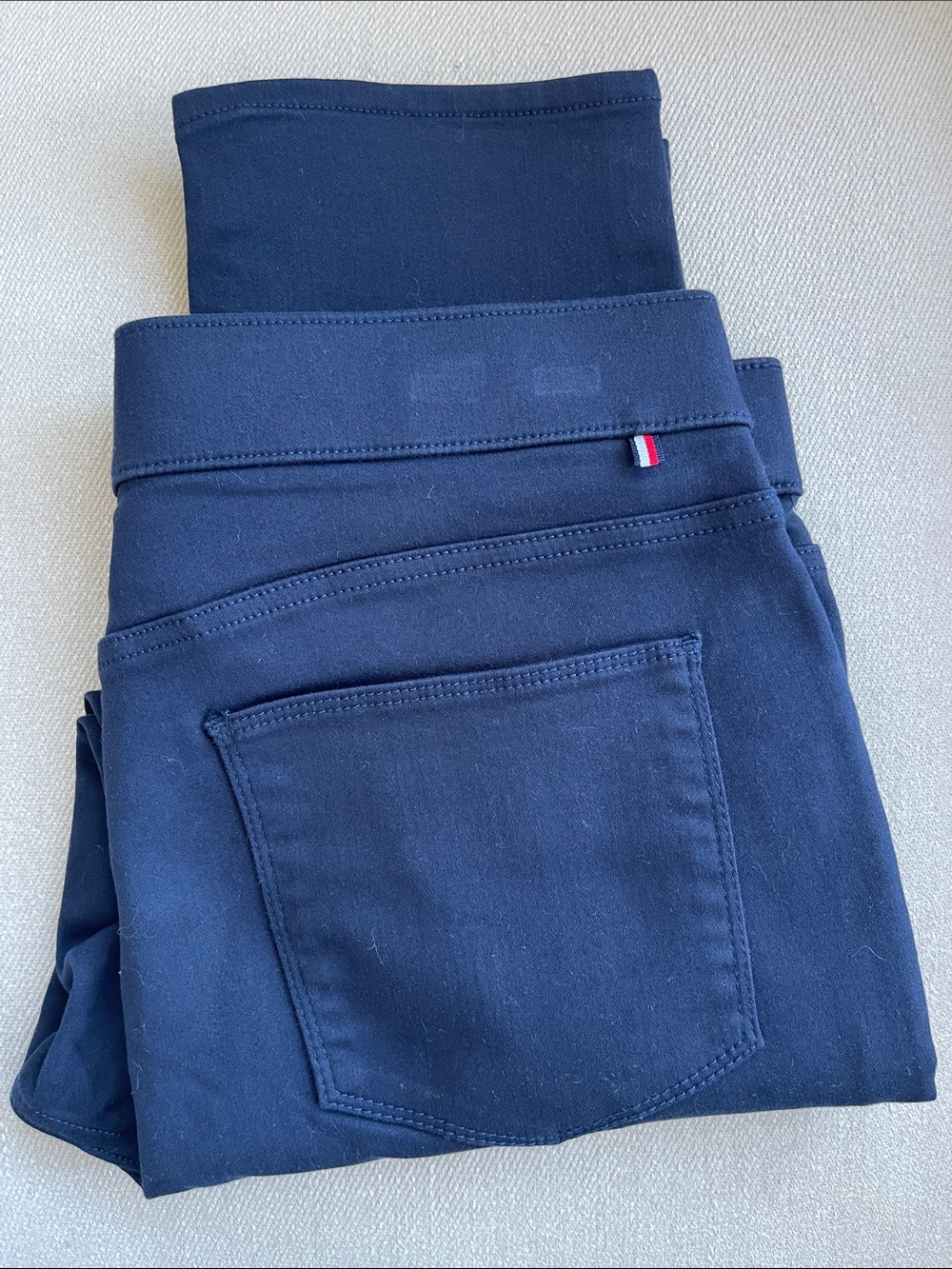 G428. TOMMY HILFIGER | Gramercy Ankle Navy Blue S:16 | 19/11.5/26